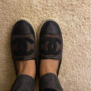 Authentic Chanel Espadrilles